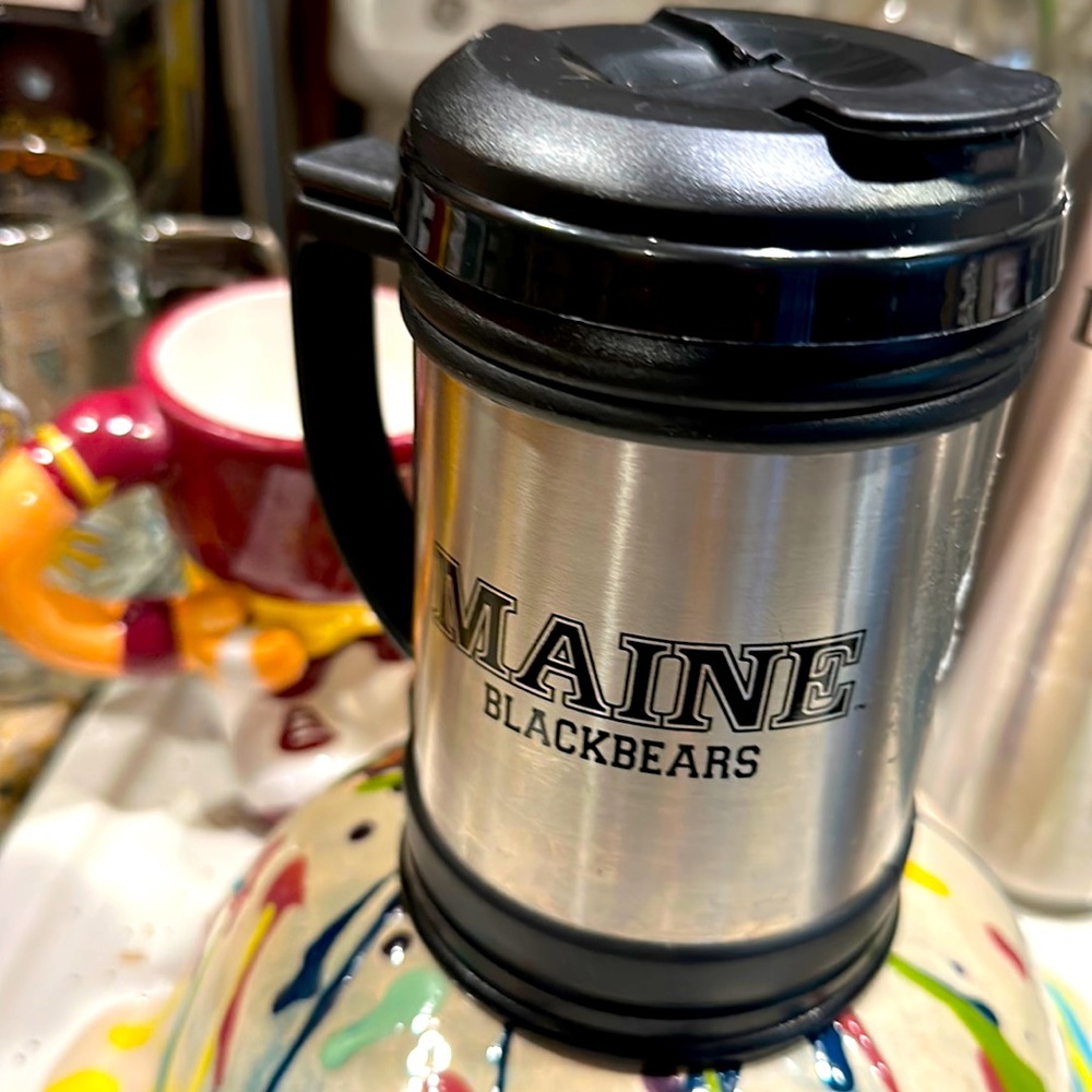 Peace to Maine… BlackBears Travel Cup